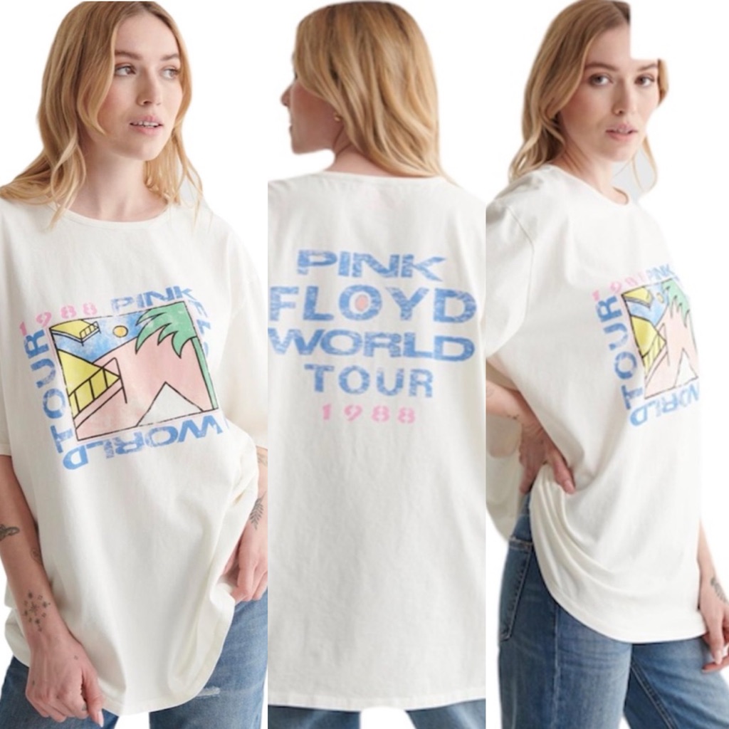 Lucky Brand Pink Floyd World Tour Shirt